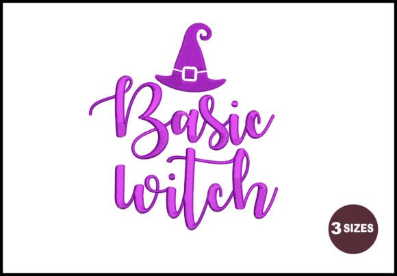 Basic Witch: A Seasonal Embroidery Design Review