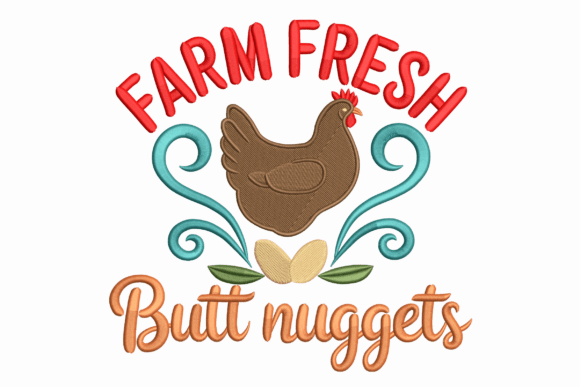 Farm Fresh Butt Nuggets: Sweatshirt Design Review