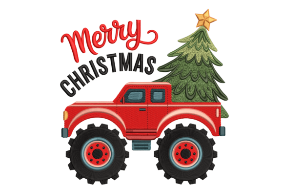 Merry Christmas Monster Truck: A Designer Review