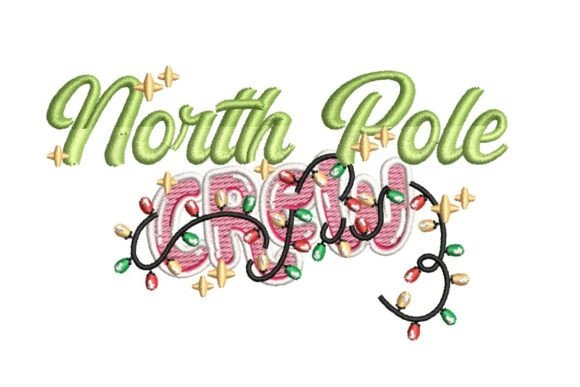 North Pole Crew: Embroidery Design Review