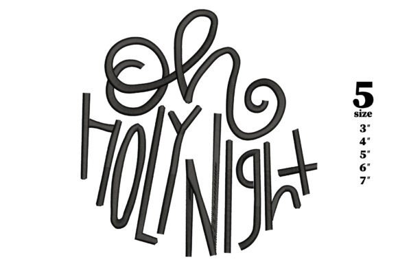 Oh Holy Night: A Modern Embroidery Design Review