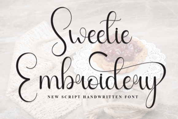 Sweetie Embroidery: A Holiday Font Review